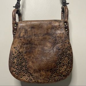 FRYE Vintage Saddle Crossbody Bag